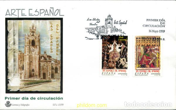 Francobolli: 244549 MNH ESPA&Ntilde;A 1999 ARTE ESPA&Ntilde;OL. LAS EDADES DEL HOMBRE