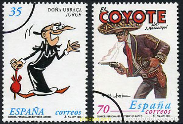 Francobolli: 7159 MNH ESPA&Ntilde;A 1999 COMICS