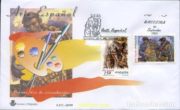 Francobolli: 250297 MNH ESPA&Ntilde;A 1999 ARTE ESPA&Ntilde;OL