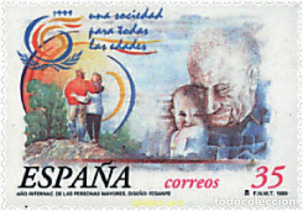 Francobolli: 83160 MNH ESPA&Ntilde;A 1999 A&Ntilde;O INTERNACIONAL DE LAS PERSONAS MAYORES