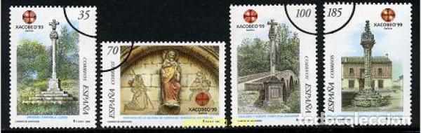 Timbres: 208410 MNH ESPA&Ntilde;A 1999 XACOBEO 99