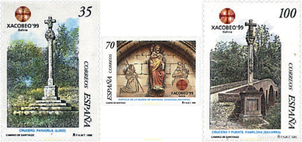 Timbres: 249777 MNH ESPA&Ntilde;A 1999 XACOBEO 99