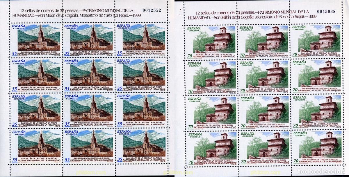Francobolli: 12275 MNH ESPA&Ntilde;A 1999 PATRIMONIO MUNDIAL DE LA HUMANIDAD