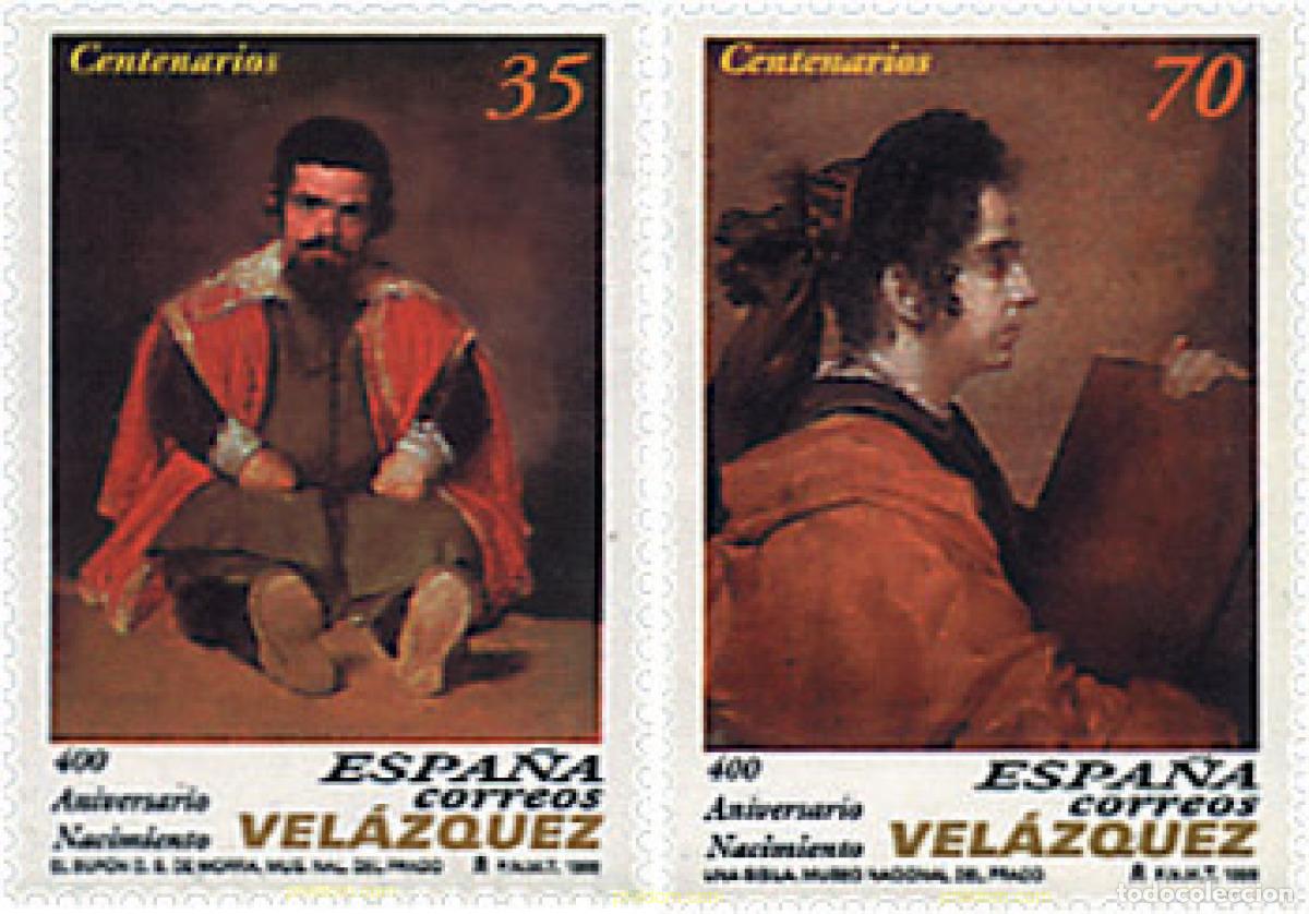 Francobolli: 83159 MNH ESPA&Ntilde;A 1999 400 ANIVERSARIO DEL NACIMIENTO DE VELAZQUEZ