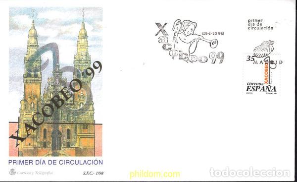 Sellos: 419289 MNH ESPA&Ntilde;A 1998 XACOBEO 99