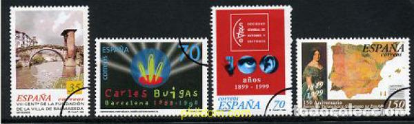 Sellos: 7164 MNH ESPA&Ntilde;A 1999 CENTENARIOS