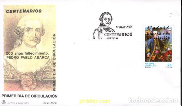 Sellos: 419295 MNH ESPA&Ntilde;A 1998 PERSONAJES