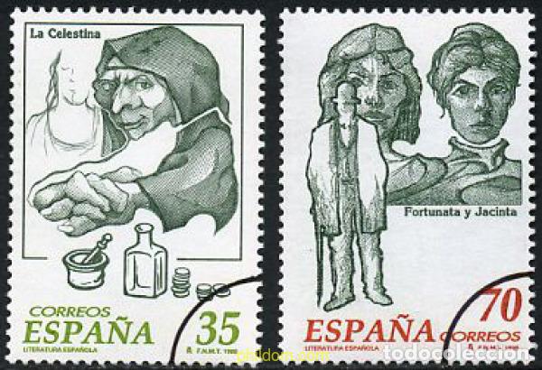 Sellos: 7188 MNH ESPA&Ntilde;A 1998 LITERATURA ESPA&Ntilde;OLA