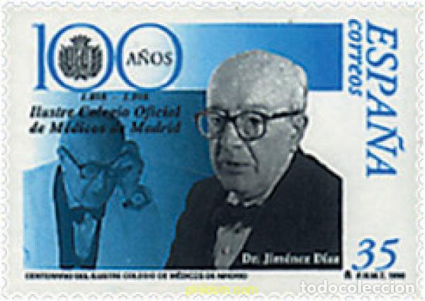 Sellos: 83192 MNH ESPA&Ntilde;A 1998 CENTENARIO DEL ILUSTRE COLEGIO OFICIAL DE MEDICOS DE MADRID