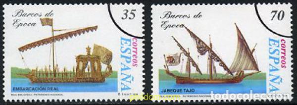 Stamps: 7189 MNH ESPA&Ntilde;A 1998 BARCOS DE EPOCA
