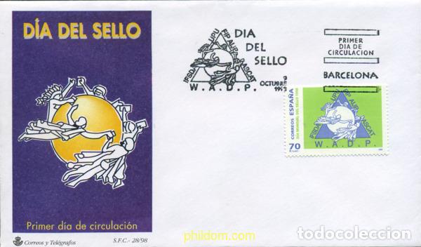 Timbres: 250259 MNH ESPA&Ntilde;A 1998 DIA MUNDIAL DEL SELLO