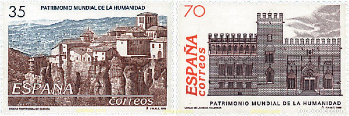 Briefmarken: 83199 MNH ESPA&Ntilde;A 1998 PATRIMONIO MUNDIAL DE LA HUMANIDAD