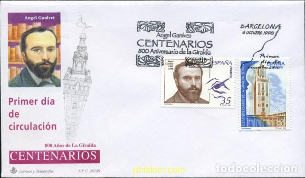 Briefmarken: 250453 MNH ESPA&Ntilde;A 1998 CENTENARIOS