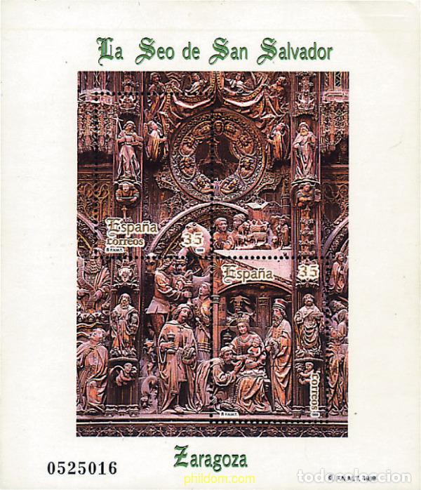 Briefmarken: 85663 MNH ESPA&Ntilde;A 1998 LA SEO DE SAN SALVADOR DE ZARAGOZA