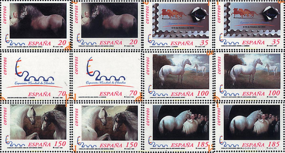 Briefmarken: 7172 MNH ESPA&Ntilde;A 1999 ESPA&Ntilde;A 2000. EXPOSICION FILATELICA INTERNACIONAL
