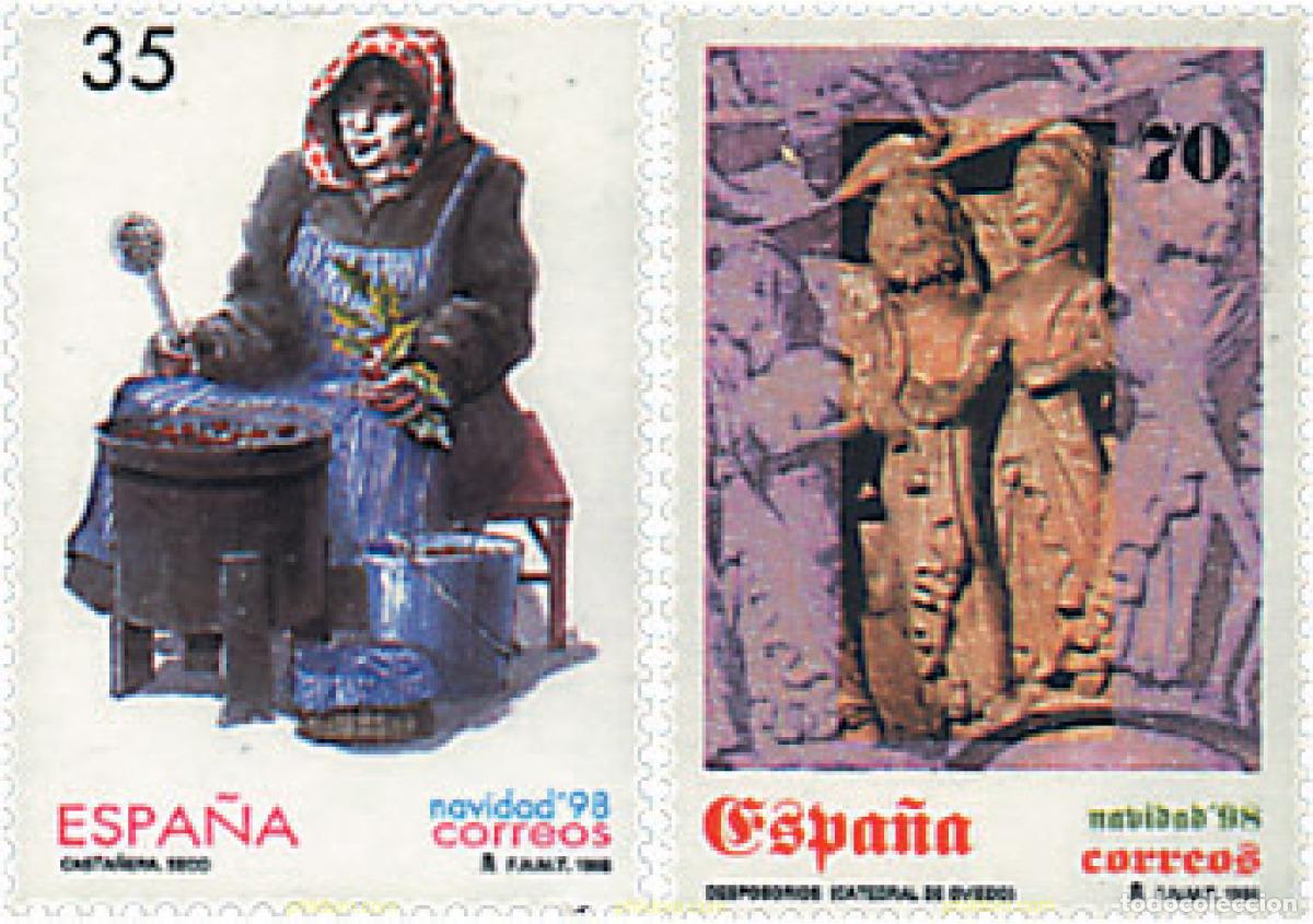Briefmarken: 83206 MNH ESPA&Ntilde;A 1998 NAVIDAD
