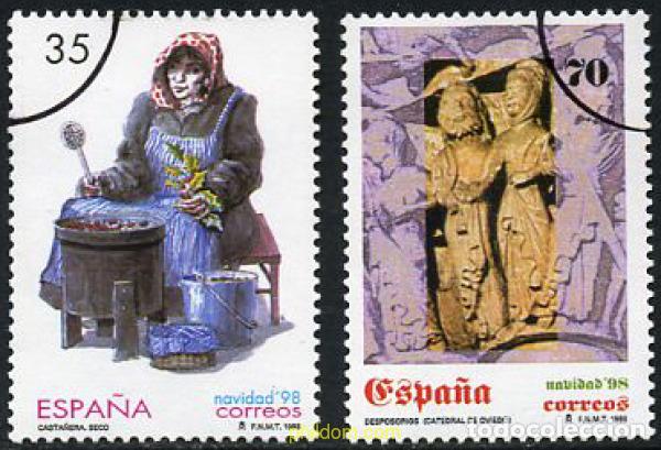 Sellos: 208412 MNH ESPA&Ntilde;A 1998 NAVIDAD