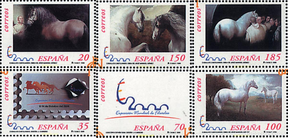 Sellos: 164375 MNH ESPA&Ntilde;A 1999 ESPA&Ntilde;A 2000. EXPOSICION FILATELICA INTERNACIONAL