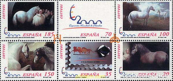 Sellos: 333414 MNH ESPA&Ntilde;A 1999 ESPA&Ntilde;A 2000. EXPOSICION FILATELICA INTERNACIONAL