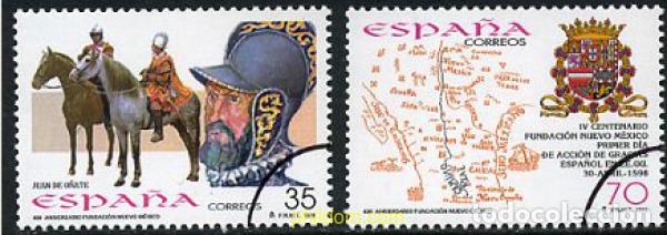 Sellos: 7202 MNH ESPA&Ntilde;A 1998 400 ANIVERSARIO DE LA FUNDACION DE NUEVO MEXICO