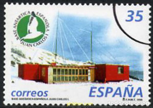 Sellos: 7199 MNH ESPA&Ntilde;A 1998 10 ANIVERSARIO DE LA BASE ANTARTICA JUAN CARLOS I