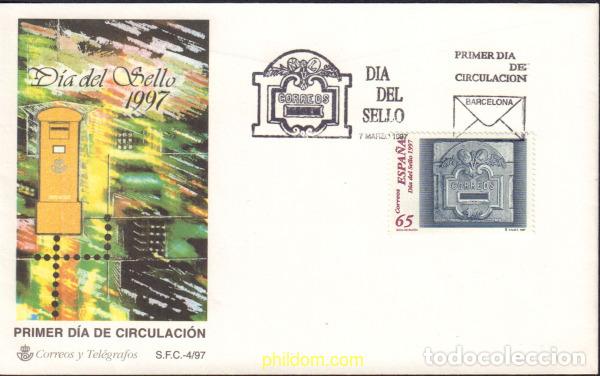 Timbres: 419304 MNH ESPA&Ntilde;A 1997 DIA DEL SELLO