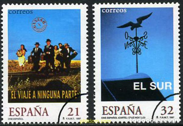 Timbres: 7216 MNH ESPA&Ntilde;A 1997 CINE ESPA&Ntilde;OL