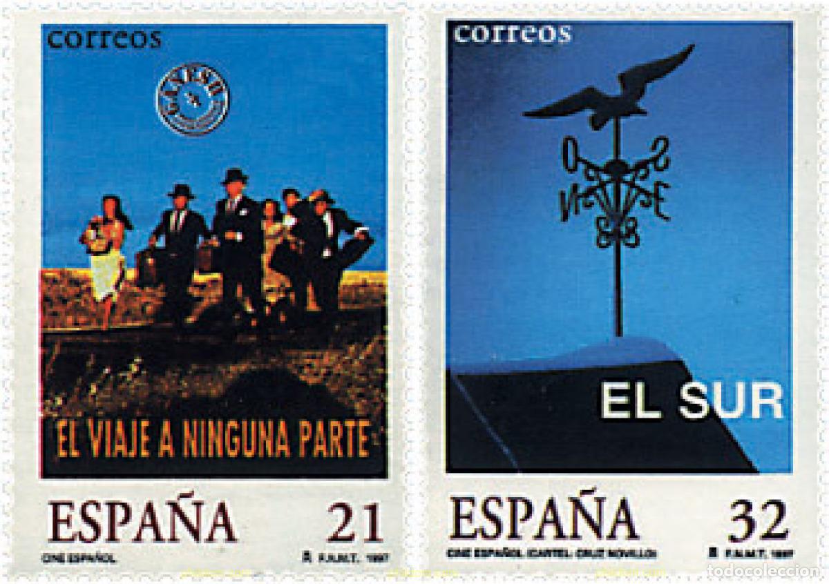 Timbres: 83272 MNH ESPA&Ntilde;A 1997 CINE ESPA&Ntilde;OL