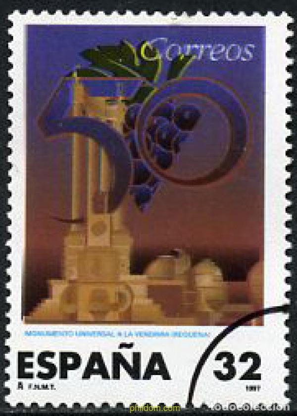 Timbres: 7225 MNH ESPA&Ntilde;A 1997 MONUMENTO UNIVERSAL A LA VENDIMIA