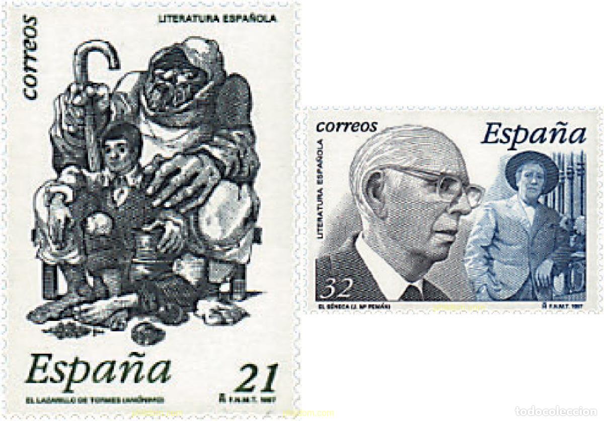 Timbres: 83246 MNH ESPA&Ntilde;A 1997 LITERATURA ESPA&Ntilde;OLA