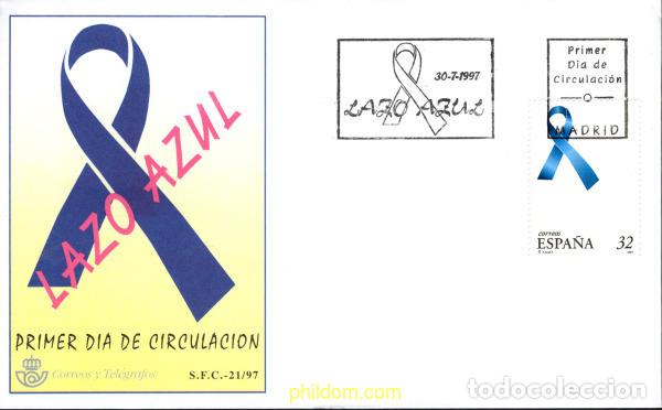Timbres: 419317 MNH ESPA&Ntilde;A 1997 LAZO AZUL