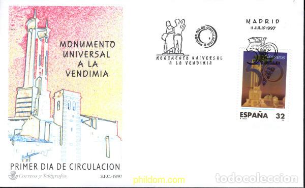 Timbres: 419313 MNH ESPA&Ntilde;A 1997 MONUMENTO UNIVERSAL A LA VENDIMIA