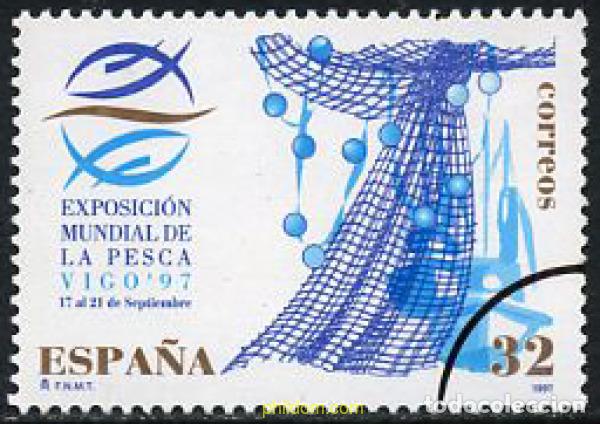 Sellos: 7229 MNH ESPA&Ntilde;A 1997 VIGO 97. EXPOSICION MUNDIAL DE PESCA