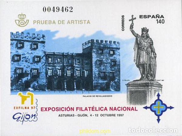 Briefmarken: 21779 MNH ESPA&Ntilde;A 1997 EXFILNA 97. EXPOSICION FILATELICA NACIONAL