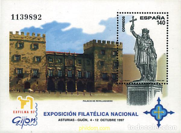 Briefmarken: 85658 MNH ESPA&Ntilde;A 1997 EXFILNA 97. EXPOSICION FILATELICA NACIONAL