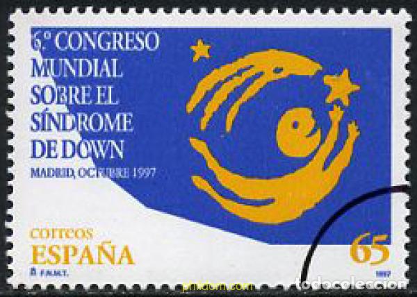 Timbres: 7235 MNH ESPA&Ntilde;A 1997 6 CONGRESO MUNDIAL SOBRE EN SINDROME DE DOWN