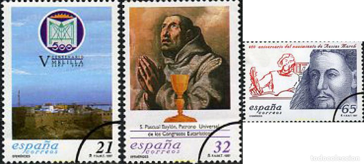 Sellos: 7230 MNH ESPA&Ntilde;A 1997 EFEMERIDES