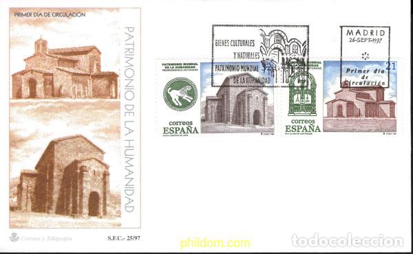 Sellos: 419323 MNH ESPA&Ntilde;A 1997 PATRIMONIO MUNDIAL DE LA HUMANIDAD