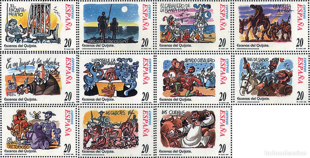 Sellos: 260852 MNH ESPA&Ntilde;A 1998 CORRESPONDENCIA EPISTOLAR ESCOLAR