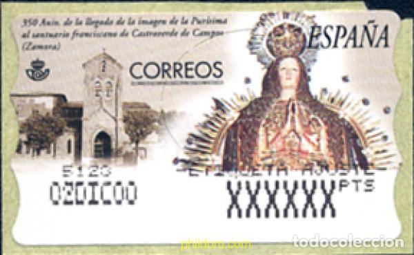 Sellos: 273471 MNH ESPA&Ntilde;A 2000 350 ANIVERSARIO DE LA LLEGADA DE LA IMAGEN DE LA PURISIMA CONCEPCION AL SAN