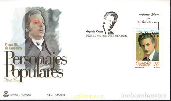 Sellos: 419660 MNH ESPA&Ntilde;A 2000 ALFREDO KRAUS