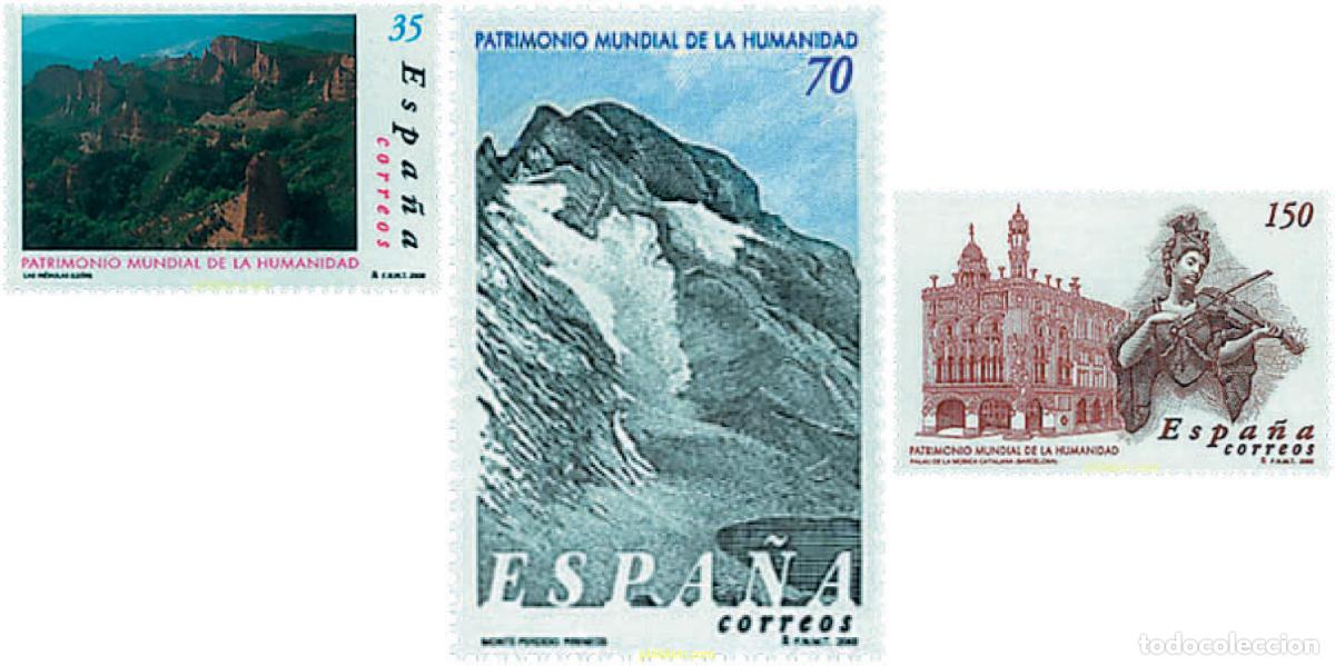 Sellos: 85673 MNH ESPA&Ntilde;A 2000 PATRIMONIO MUNDIAL DE LA HUMANIDAD