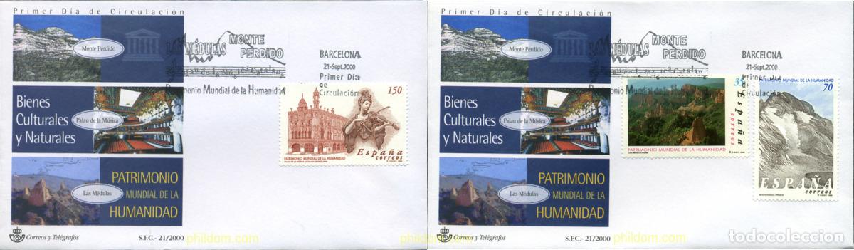 Sellos: 250276 MNH ESPA&Ntilde;A 2000 PATRIMONIO MUNDIAL DE LA HUMANIDAD