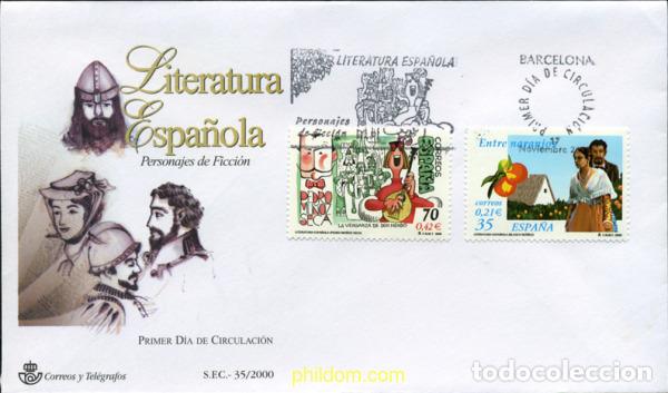Sellos: 250274 MNH ESPA&Ntilde;A 2000 LITERATURA ESPA&Ntilde;OLA
