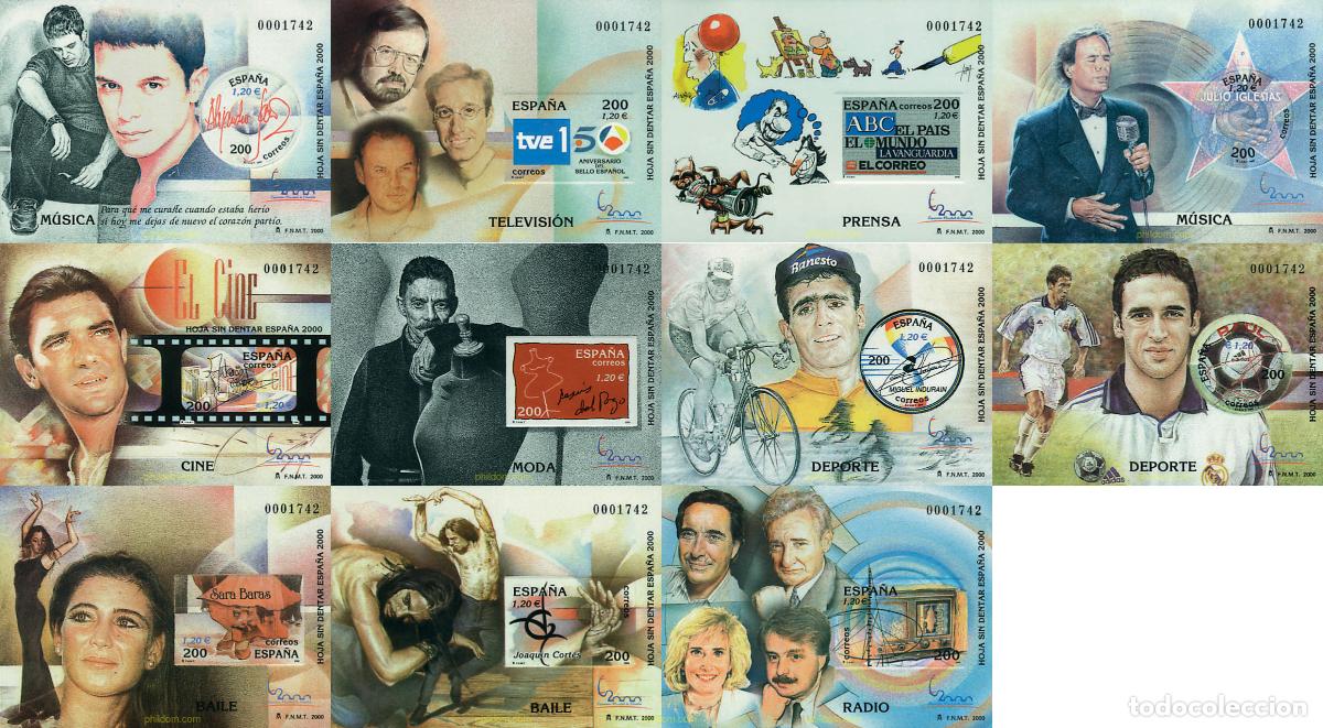 Sellos: 17039 MNH ESPA&Ntilde;A 2000 ESPA&Ntilde;A 2000. EXPOSICION FILATELICA INTERNACIONAL