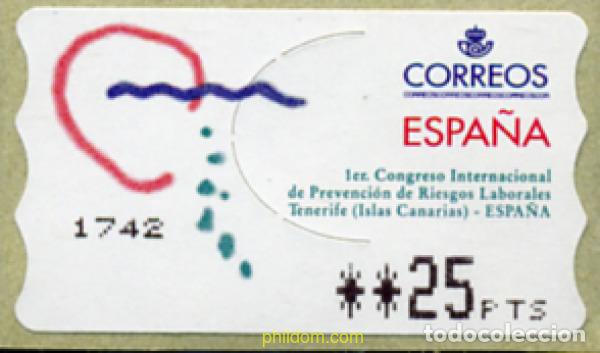 Sellos: 249913 MNH ESPA&Ntilde;A 2000 1 CONGRESO INTERNACIONAL DE PREVENCION DE RIESGOS LABORALES