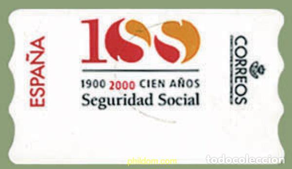 Sellos: 83123 MNH ESPA&Ntilde;A 2000 CIEN A&Ntilde;OS DE SEGURIDAD SOCIAL