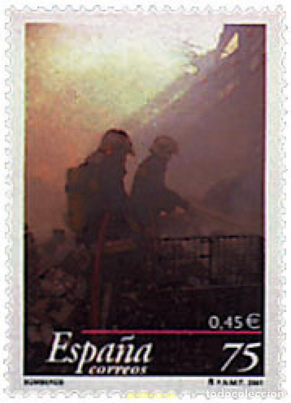 Sellos: 82934 MNH ESPA&Ntilde;A 2001 CUERPO DE BOMBEROS
