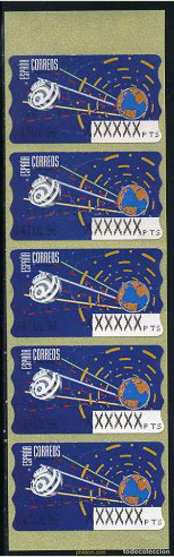Sellos: 208829 MNH ESPA&Ntilde;A 1996 COMUNICACIONES ESPACIALES