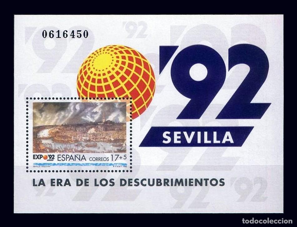 Sellos: HB Espa&ntilde;a, 1992 | Expo Sevilla &acute;92 | Ed: 3191, Yv: B49, Mi: B43 MNH **